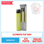 Ultimate Bar - Banana Ice - 10mg |  Smokey Joes Vapes Co.