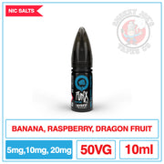 Riot Squad - Punx Salt - Banana Raspberry And Dragon fruit |  Smokey Joes Vapes Co.