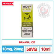 True Salts - Banana Ice |  Smokey Joes Vapes Co.