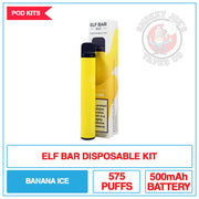 Elf Bar - Banana Ice - 20mg |  Smokey Joes Vapes Co.