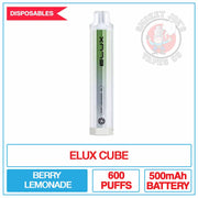 Elux - Cube 600 - Berry Lemonade | Smokey Joes Vapes Co
