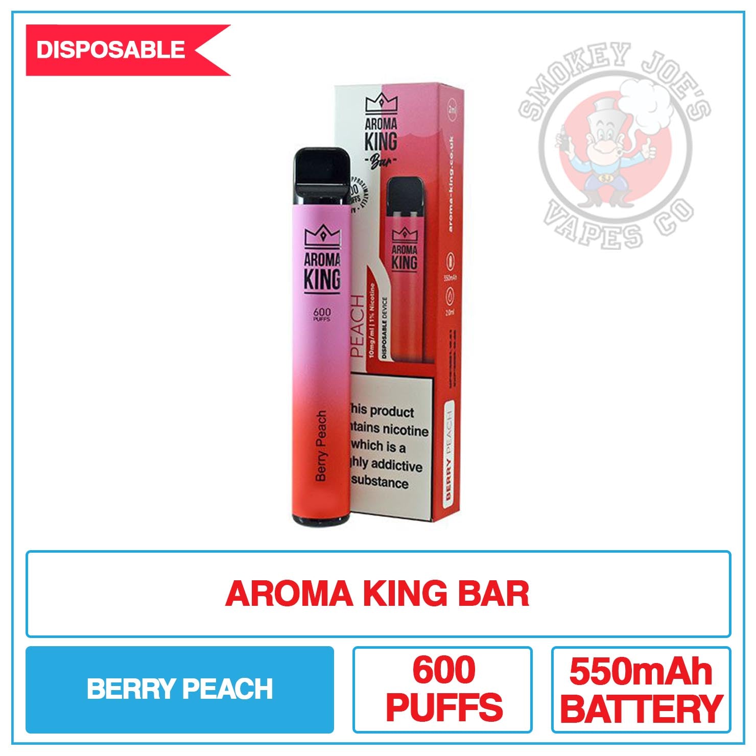Aroma King Gem Bar Mixed Berry 20 mg
