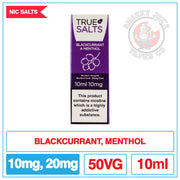 True Salt - Blackcurrant Menthol |  Smokey Joes Vapes Co.