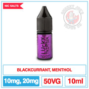 Lucky Thirteen Salts - Blackcurrant Menthol |  Smokey Joes Vapes Co.
