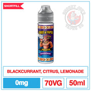 Chief Of Vapes - Blackcurrant Lemonade - 50ml |  Smokey Joes Vapes Co.