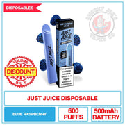 Just Juice - Disposable - Blue Raspberry On Ice - 20mg | Smokey Joes Vapes Co