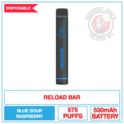 Reload Bar - Blue Sour Raspberry - 20mg |  Smokey Joes Vapes Co.
