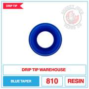 Drip Tip Warehouse - 810 Drip Tip - Blue Taper |  Smokey Joes Vapes Co.