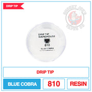 Drip Tip Warehouse - 810 Drip Tip - Blue Cobra |  Smokey Joes Vapes Co.