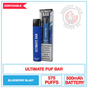 Ultimate Bar - Blueberry Blast - 10mg |  Smokey Joes Vapes Co.
