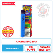 Aroma King Bar - Blueberry Ice - 20mg | Smokey Joes Vapes Co