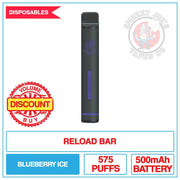 Reload Bar - Blueberry Ice - 20mg | Smokey Joes Vapes Co