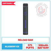 Reload Bar - Blueberry Ice - 20mg |  Smokey Joes Vapes Co.