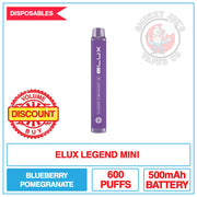 Elux Legend Mini - Blueberry Pomegranate | Smokey Joes Vapes Co