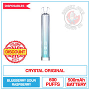 Crystal Original - Blueberry Sour Raspberry | Smokey Joes Vapes Co