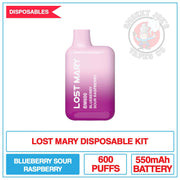 Lost Mary - Blueberry Sour Raspberry - 20mg | Smokey Joes Vapes Co