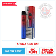Aroma King Bar - Blue Razz Cherry - 20mg |  Smokey Joes Vapes Co.