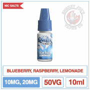 QDrops - Nic Salt - Blue Razz Lemonade | Smokey Joes Vapes Co