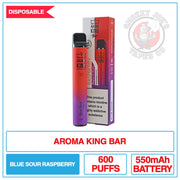 Aroma King Bar - Blue Sour Raspberry - 20mg |  Smokey Joes Vapes Co.