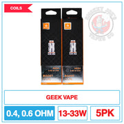 GeekVape Aegis Boost Replacement Coils | Smokey Joes Vapes Co