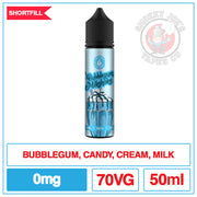 Juice N Power - Bubblegum Milkshake - 50ml |  Smokey Joes Vapes Co.