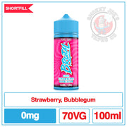 Brutal - Sour Strawberry Bubblegum - 100ml | Smokey Joes Vapes Co