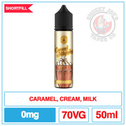 Juice N Power - Caramel Milkshake - 50ml |  Smokey Joes Vapes Co.