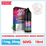 Just Juice Salt - Exotic Fruit - Cherimoya Grapefruit And Berries |  Smokey Joes Vapes Co.