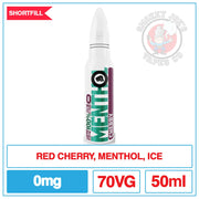 Riot Squad - Menthol Cherry - 50ml |  Smokey Joes Vapes Co.