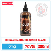 PUD Pudding & Decadence - Cinnamon Bun - 200ml |  Smokey Joes Vapes Co.