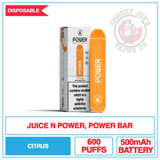 Juice N Power - Power Bar - Citrus |  Smokey Joes Vapes Co.