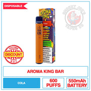 Aroma King Bar - Cola - 20mg | Smokey Joes Vapes Co