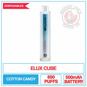 Elux - Cube 600 - Cotton Candy | Smokey Joes Vapes Co