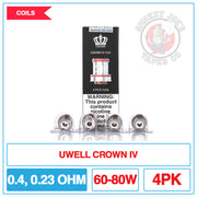 Uwell Crown 4 - Replacement Coils |  Smokey Joes Vapes Co.