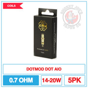 DotMod Dot-AIO Replacement Coils 5pk |  Smokey Joes Vapes Co.