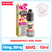 Jucce Tropical Salts - Dragonfruit Kiwi Pear | Smokey Joes Vapes Co