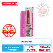 Dripbar - Black Cherry Raspberry - 20mg | Smokey Joes Vapes Co