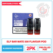 Elf Bar - Mate P1 - Blueberry Raspberry |  Smokey Joes Vapes Co.
