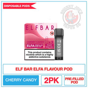 Elf Bar - Elfa Pods - Cherry Candy | Smokey Joes Vapes Co