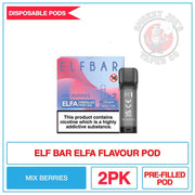 Elf Bar - Elfa Pods - Mix Berries | Smokey Joes Vapes Co