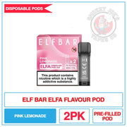 Elf Bar - Elfa Prefilled Pods - Pink Lemonade | Smokey Joes Vapes Co