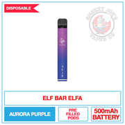 Elf Bar - Elfa Pod Kit - Aurora Purple | Smokey Joes Vapes Co