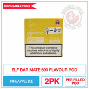 Elf Bar - Mate P1 - Pineapple Ice | Smokey Joes Vapes Co
