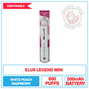 Elux Legend Mini - White Peach Razz |  Smokey Joes Vapes Co.