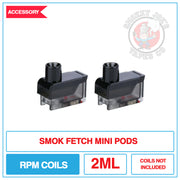Smok - Fetch Mini Replacement Pods - RPM - 2ML |  Smokey Joes Vapes Co.
