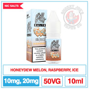 No Frills Salts - Frosty Squeeze - Honeydew Raspberry | Smokey Joes Vapes Co