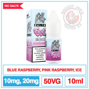 No Frills Salts - Frosty Squeeze - Raspberry Cooler | Smokey Joes Vapes Co