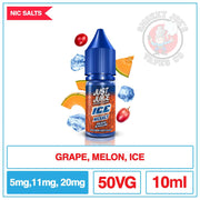 Just Juice Nic Salt - Ice Range - Grape And Melon Ice | Smokey Joes Vapes Co