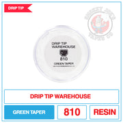 Drip Tip Warehouse - 810 Drip Tip - Green Taper |  Smokey Joes Vapes Co.