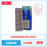 Vaporesso - GTX Coils - 0.8ohm |  Smokey Joes Vapes Co.
